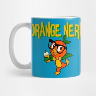 Orange Nerd Mug